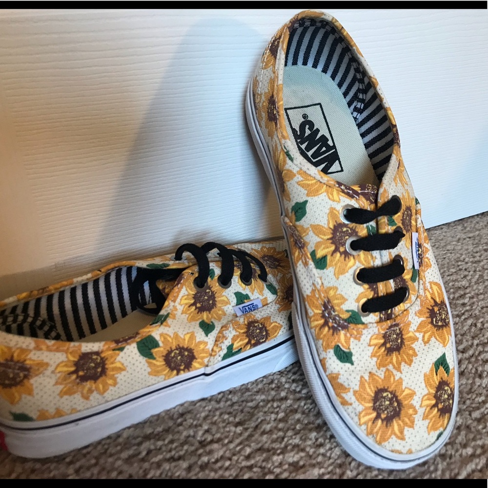 Authentic Sunflower Vans